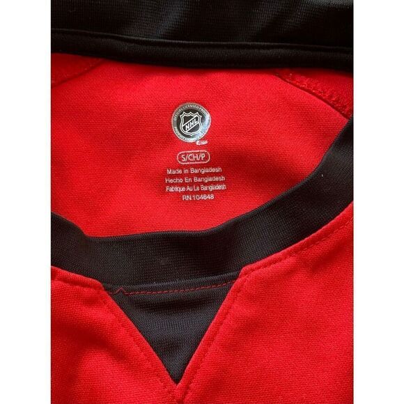 NHL OFFICIAL Detroit Red Wings Hockey Jersey Shirt VINTAGE Y2K MCM unisex SMALL - Picture 4 of 5